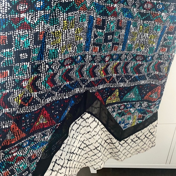 Urban Outfitters Silence & Noise Kingston Mosaic Maxi Dress - Picture 8 of 13